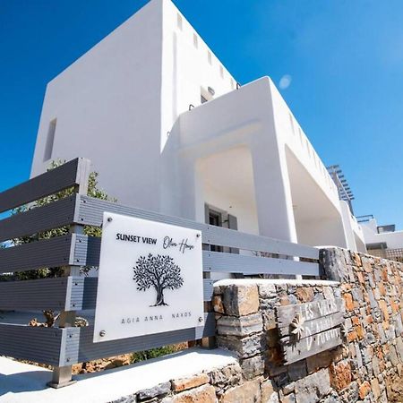 Naxos Agia Anna Sunset View Olive House Apartamento Exterior foto