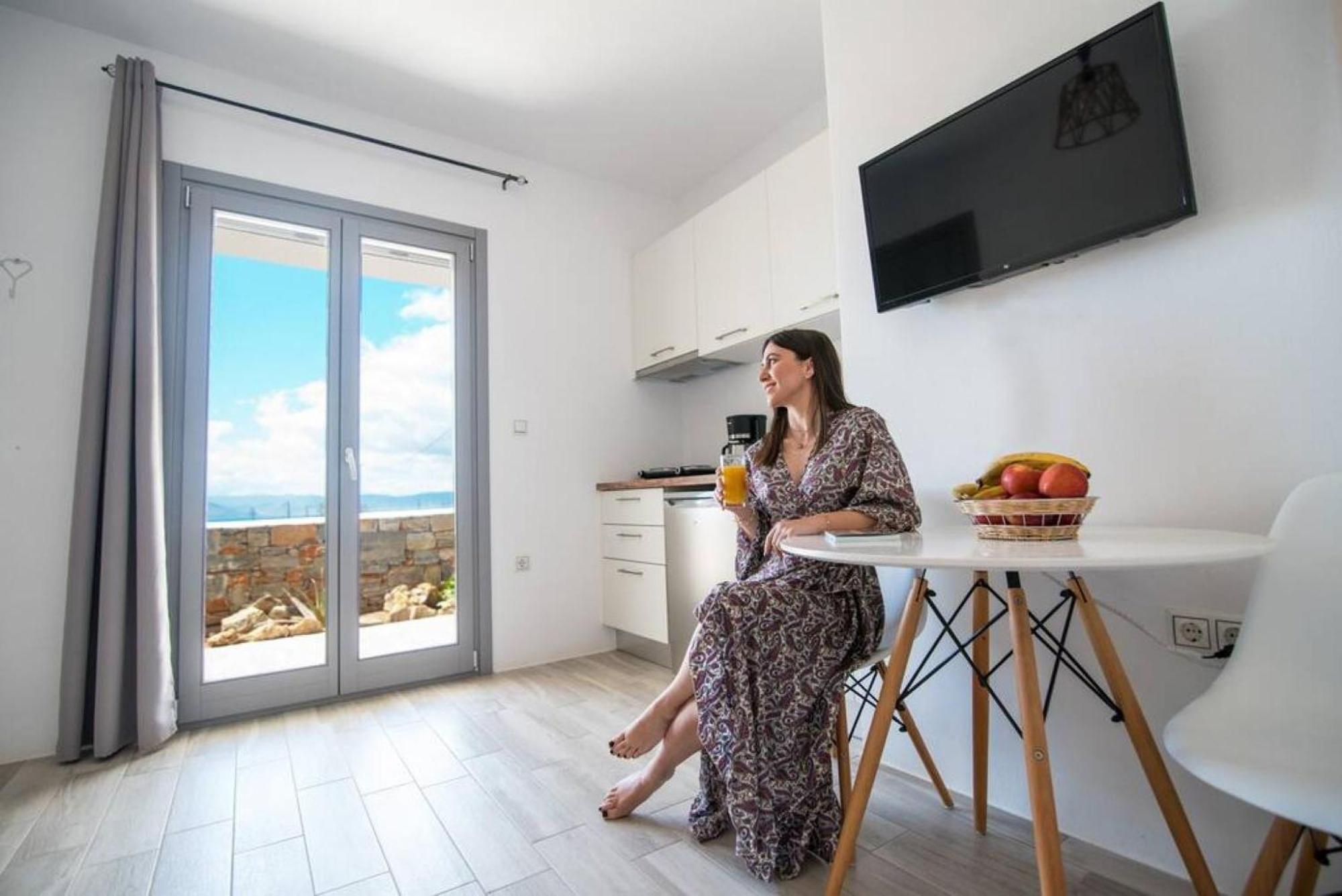 Naxos Agia Anna Sunset View Olive House Apartamento Exterior foto