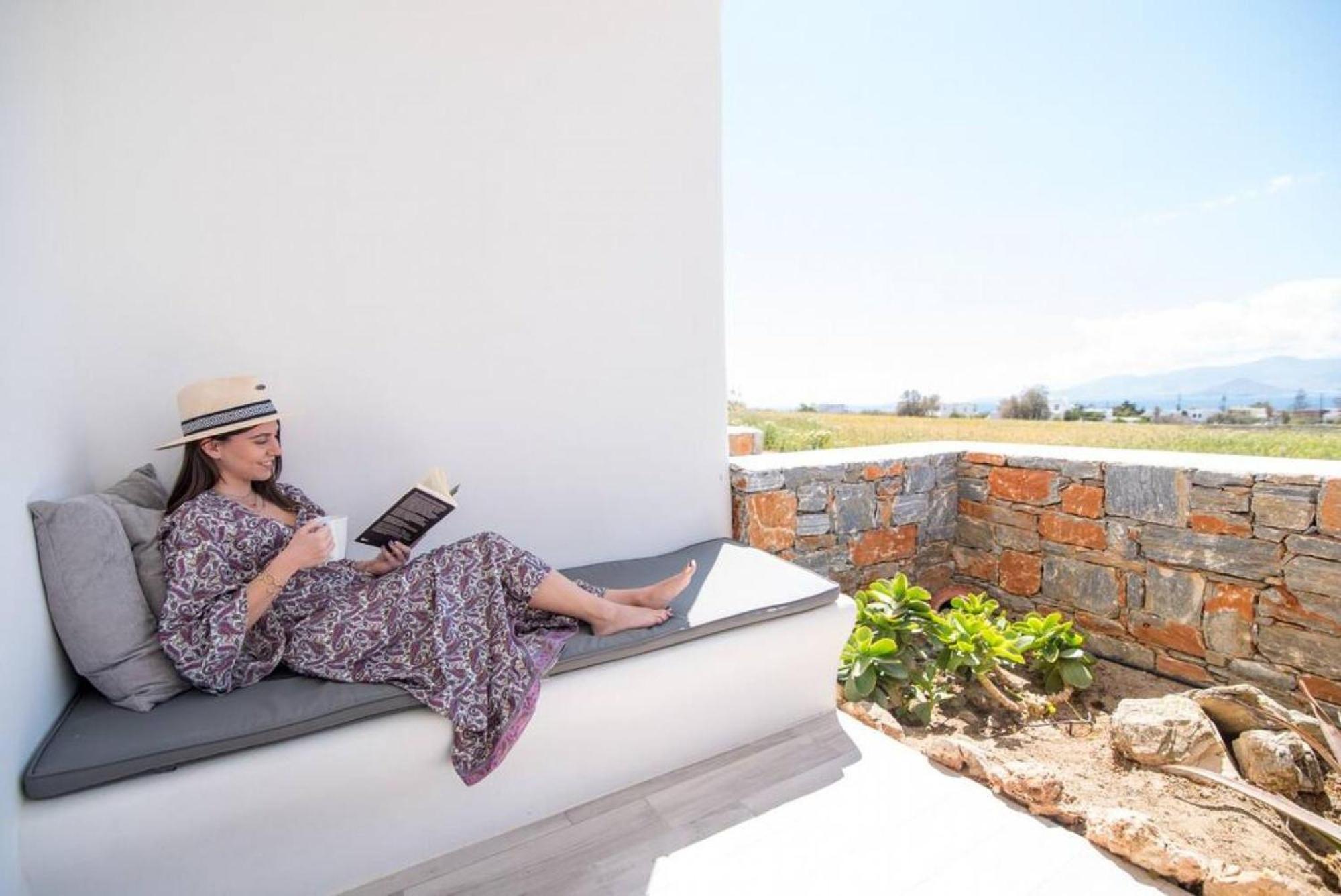 Naxos Agia Anna Sunset View Olive House Apartamento Exterior foto